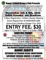 2023 HIAC HILO INDOOR ARCHERY CHALLENGE